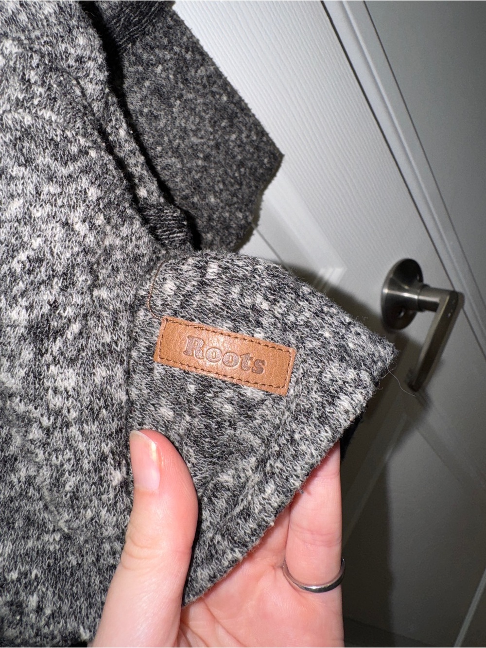 Roots Marled Knit Cardigan Cozy Sweater XS/S - Picture 3 of 7